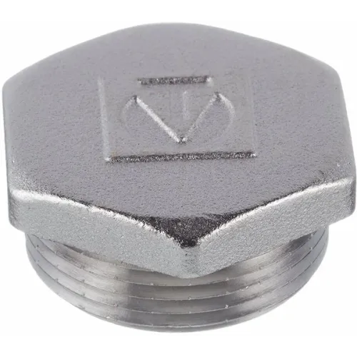 |Заглушка латунная никелированная VT ф 1 1/4