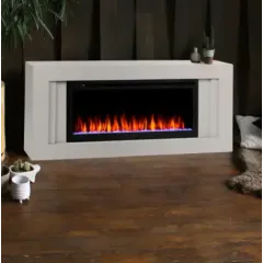 Камин электрический STOCKHOLM R BV/D42/S42 BG-P615 + SAPHIR-S 42 (YR-22 )