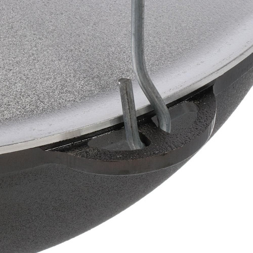 Казан Гардарика чугунный с крышкой и дужкой 8л (478236)