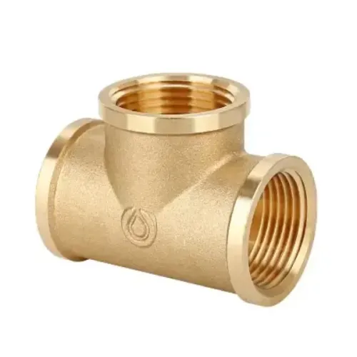 Тройник латунный ф 2