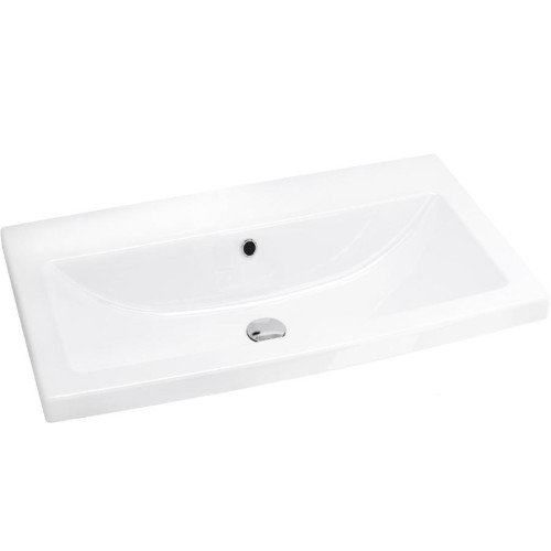 Умывальник мебельный 70 Como с отв., белый