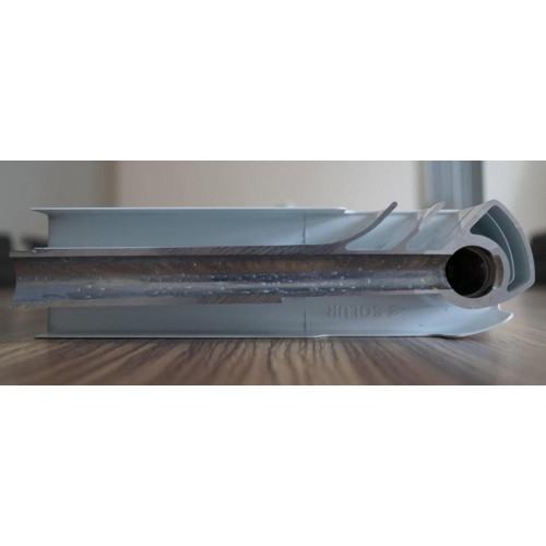 Радиатор алюминиевый SOLUR PREMIUM 500/80 6 сек. (1080 Вт)