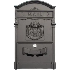 Ящик почтовый №4010В черный (17794)