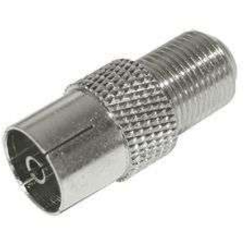 С/о Соединитель REXANT 05-4301 Переход гнездо F - гнездо TV