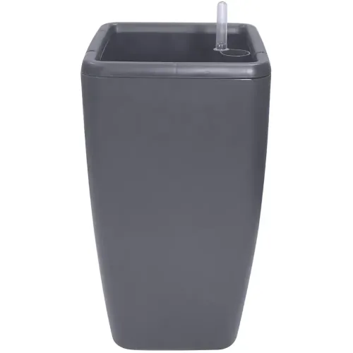 Горшок для цветов MUNCHEN с автополивом, вулкан серый 20л (231981)