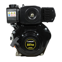 Двигатель дизельный 4Т LONCIN LCD170 F (A type) (5 л.с, D-20)