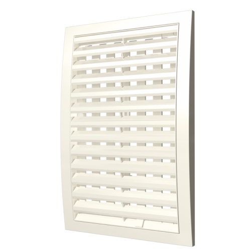 Решетка регулируемая пластмассовая 2030РРП lvory