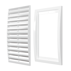 Решетка наклонная пластмассовая 1515РР