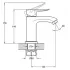 Смеситель для умывальника G-LAUF GOB1-A134