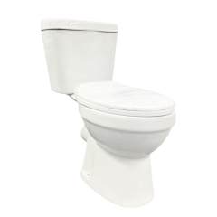 Унитаз-компакт EVA GOLD А2101 белый, прямой вып., сид. полипропилен