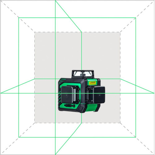 Уровень лазерный INSTRUMAX GREENLINER 3-360 (IM0135)