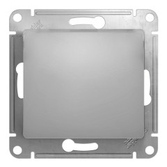 Переключатель 1-кл GLOSSA алюм.SchE GSL000361