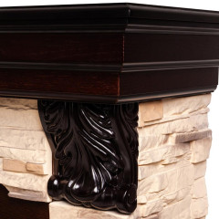 Камин электрический DUBLIN CORNER ROCK STD AO-215 + EUGENE-S NT (EU3)