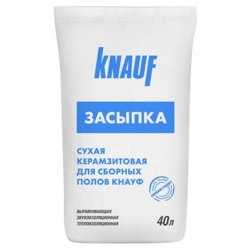 Сухая засыпка KNAUF в мешках (фр/0-5) 40л 22кг