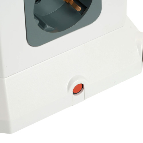 Удлинитель 12-мест. 3USB A+1C 1.5м HM10-61-01 STEKKER Comfort 49991