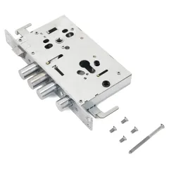 Замок врезной б/руч. Аллюр ЗВ1-08А-С  б/цил. (7390)