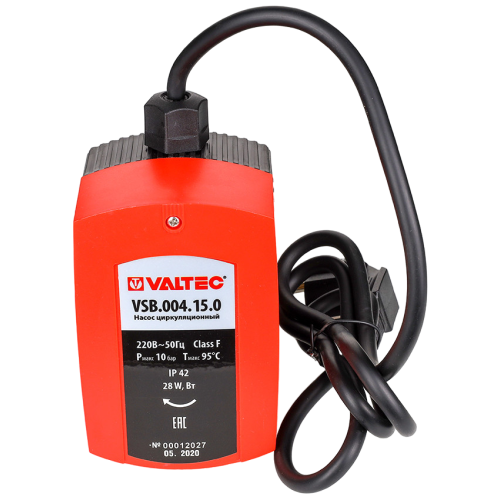 Насос рециркуляции ГВС VT VSB 04-15 (1,25м/10л/мин)