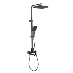 Душевая стойка FRAP F2491-6 чёрная