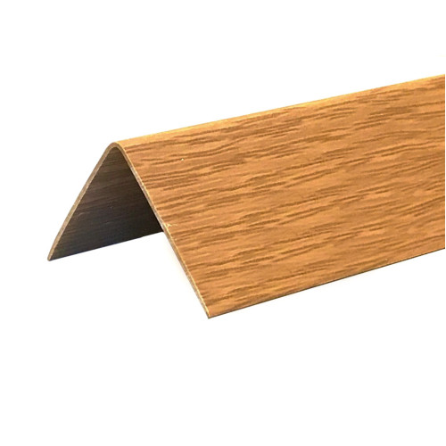 Угол ПВХ ИДЕАЛ 30*30*2,7 Дуб тёмный