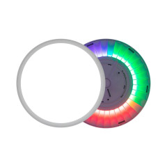 Светильник (LED) 28Вт(2240лм) 2К-4К-6K RGB SPIN d300x33 белый IP40 18-140 APEYRON