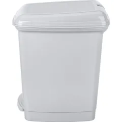 Ведро для мусора БЫТПЛАСТ «Педальный», 7 л, с педалью, МИКС (718332)