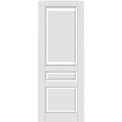 Дверное полотно VDL-103 ДГ 80 Белый бланко, покрытие ПВХ (VD)