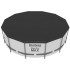 Бассейн каркасный BESTWAY STEEL PRO MAX 366*122см фильтр-насос, лестница, тент 10250л, ремкомплект 56420 (351114)