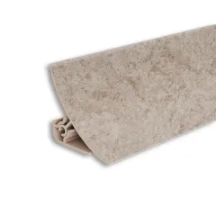 Плинтус ПВХ ИДЕАЛ для столешницы 106 Мрамор бежевый 3м.