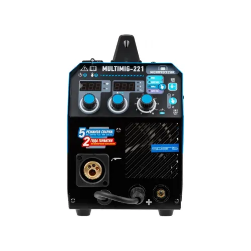 Аппарат сварочный  п/а SOLARIS MULTIMIG-221 (MIG/MMA) (*10)