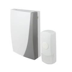 Звонок беспров. 36 мелодий с кнопкой 3хАА IP44 TDM SQ1901-0002 (435805)