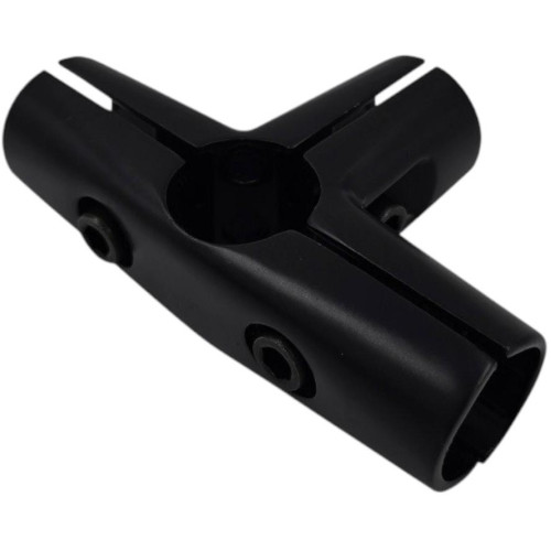 ДЖОКЕР Соединитель 4-х труб угловой UNO 007 (GMF) черный(КА-1065839)