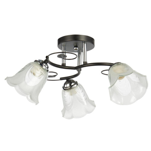 Светильник ЭкономСвет 20136/3BK+CR WCL