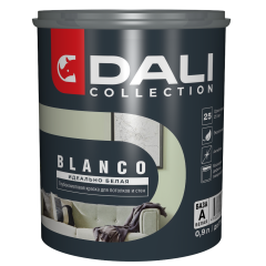 Краска в/д DALI COLLECTION BLANCO для стен и потолков 0,9л База А