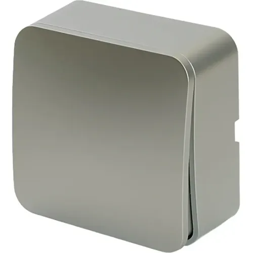 Выключатель О/У 1-кл STEKKER серебро MSW10-10-03 49295