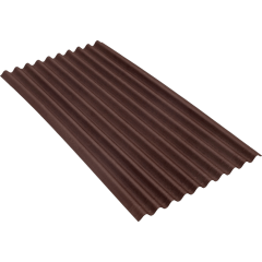 Ондулин СМАРТ коричневый 1950мм х 950мм (300л./под.)