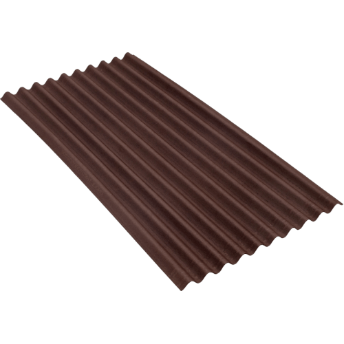 Ондулин СМАРТ коричневый 1950мм х 950мм (300л./под.)