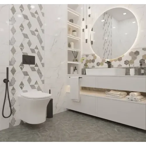 Плитка напольная 450*450*8 Дамон серый (TP453628D)  (в уп. 2.025 м2)