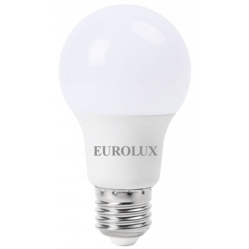 Лампа E27 светодиод.11Вт 2700К Eurolux А60 груша