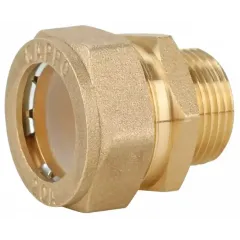 Муфта обжимная латунная GAPPO ф 15 мм х 1/2