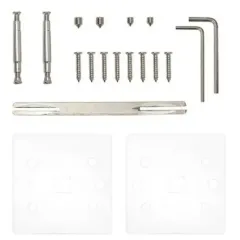 Ручки раздельные Code Deco Slim H-30122-A-BLM (19309)