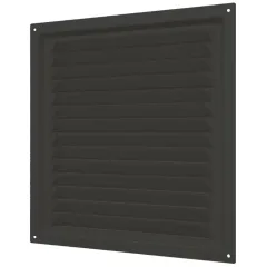 Решетка из тонколистовой стали с покрытием эмалью 2525МЭ Black