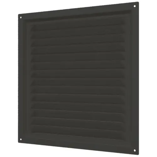 Решетка из тонколистовой стали с покрытием эмалью 2525МЭ Black