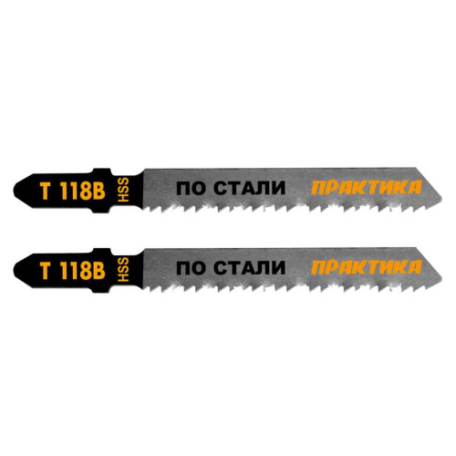 Пилки для лобзика ПРАКТИКА T118B 2 шт (034-489)