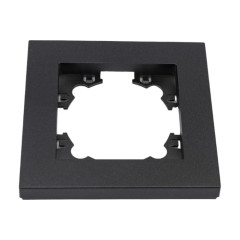 Рамка 1-пост Universal Афина графит A0053-Gr