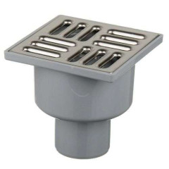 Трап кан. верт. ф 50 реш. 100х100 нерж TA5202