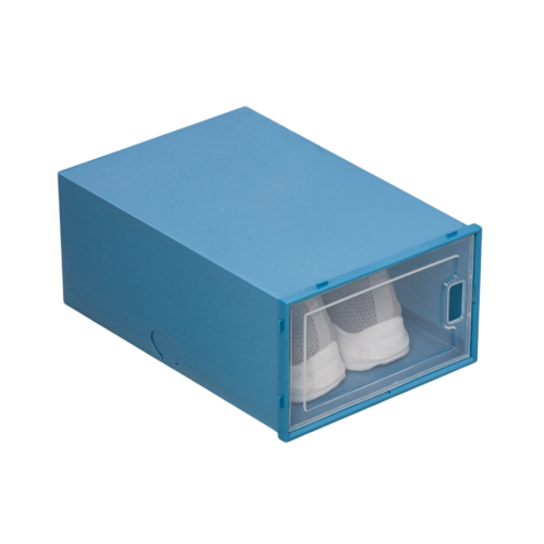 Короб для хранения обуви 33*23*13,5см синий(9379893)