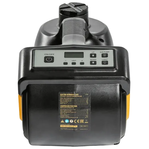 Домкрат подкатной DENZEL 1,5т электрогидрав. с гайковертом (51190)