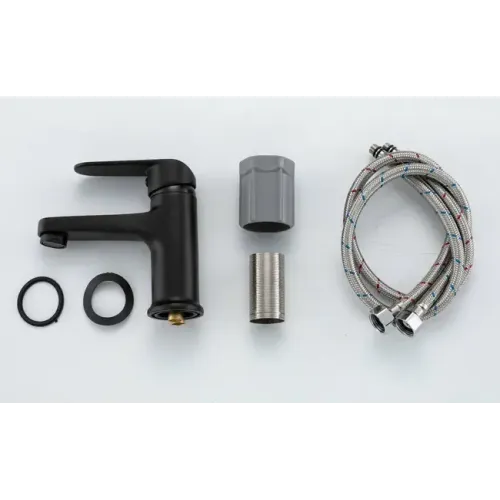 Смеситель для умывальника FRUD R10156-6 чёрный