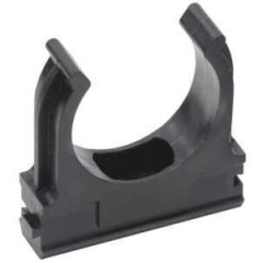 Клипса ф 20мм ДКС черная