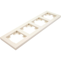 Рамка 4-пост UNIVersal Афина сл.кость A0046-I